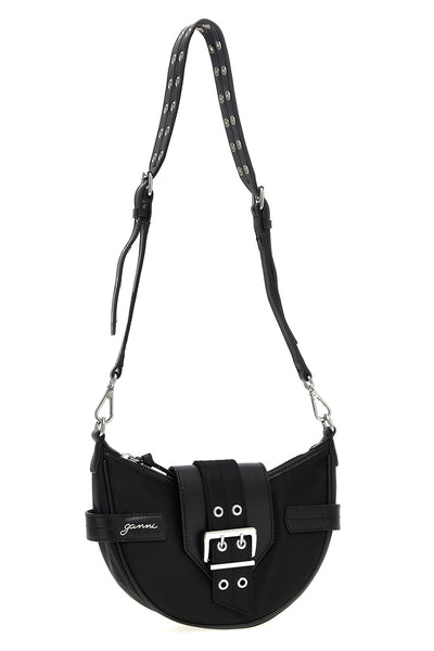 Black Small Bucky Crossbody Bag