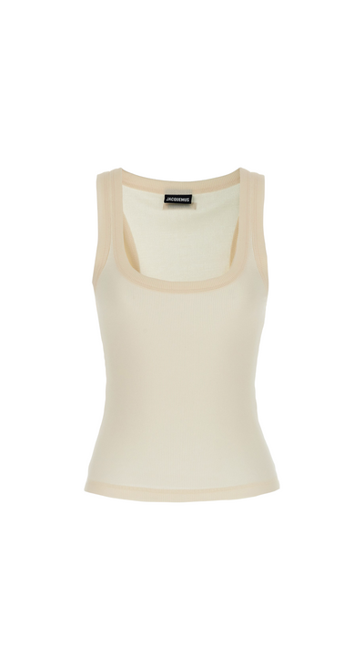Le debardeur gros grain tank top