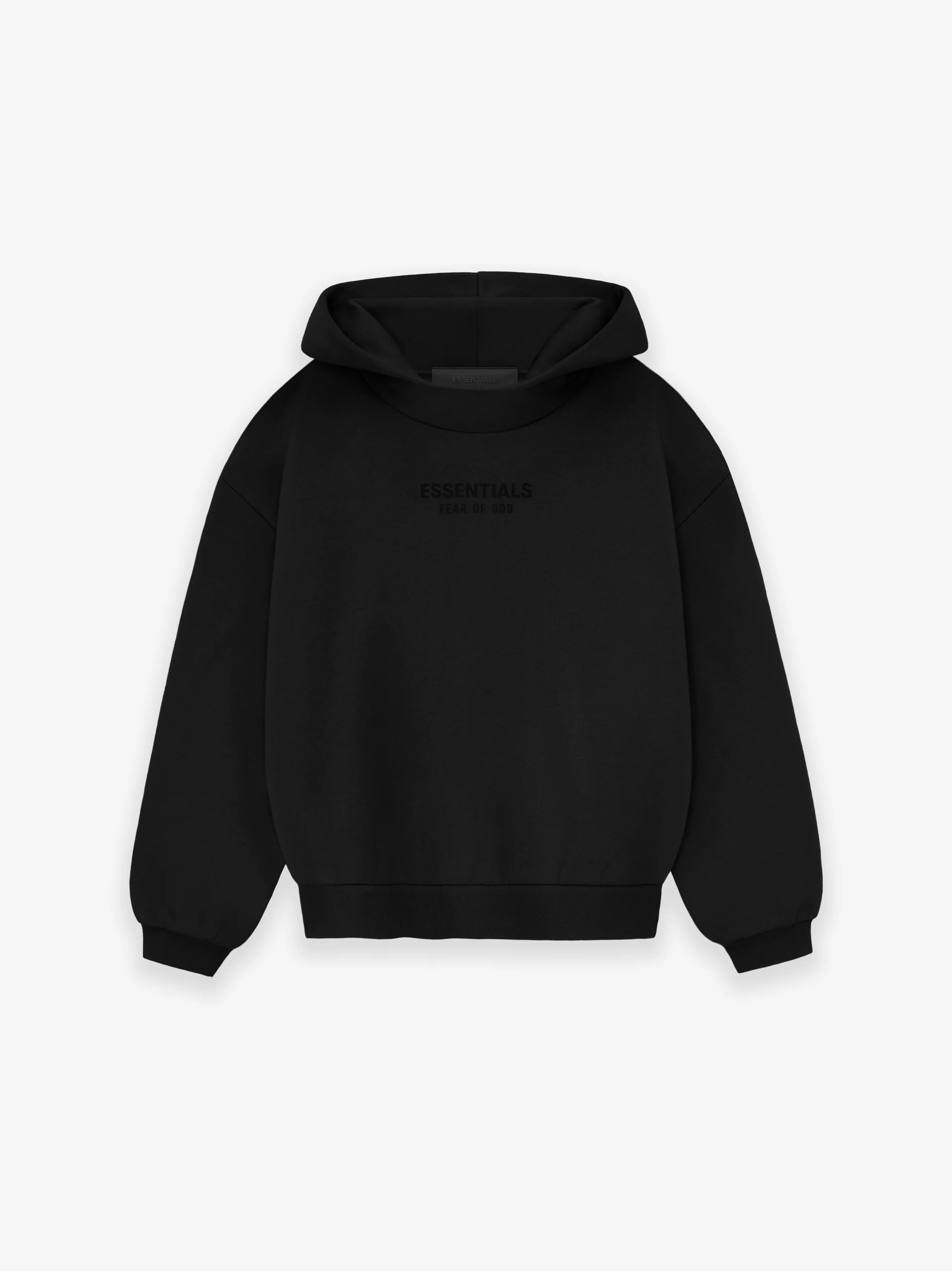 Core kids hoodie - jet black