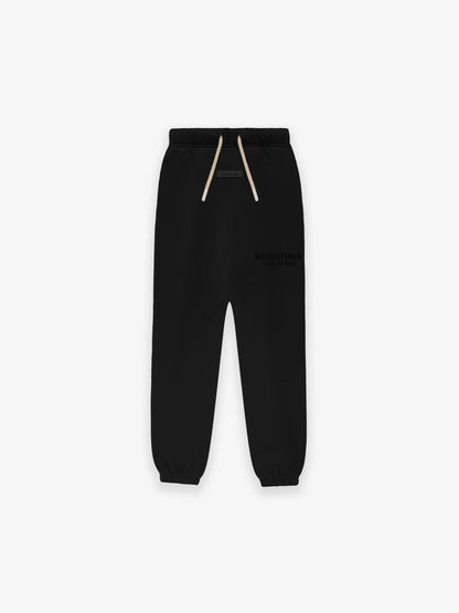 Core kids sweatpant - coral jet black