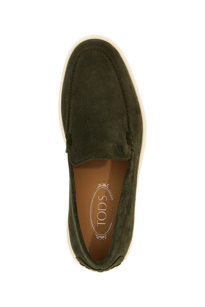 Khaki Pantofola loafers