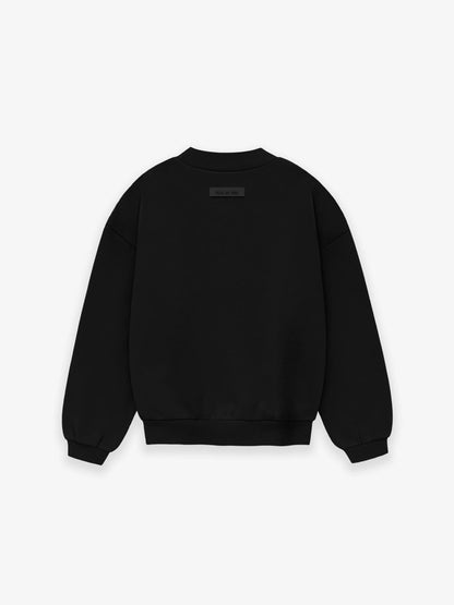 Core kids crewneck - jet black