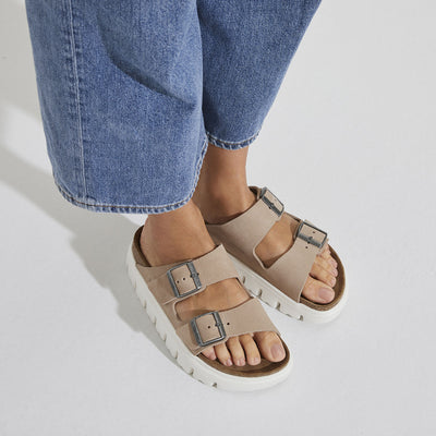 Arizona Chunky Suede Leather Warm Sand