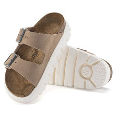 Arizona chunky suede leather warm sand