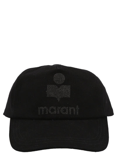 Tyron black shiny logo cap