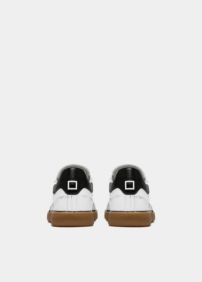Sporty Low Calf White-Black