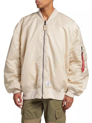 MA-1 flight jacket - limestone