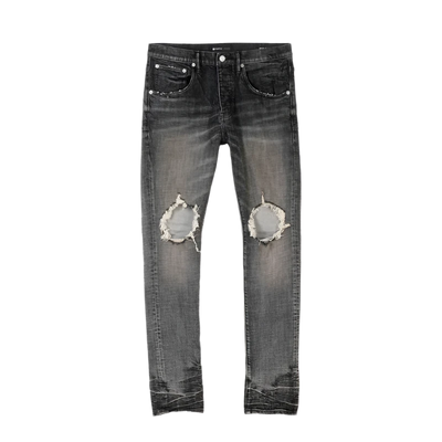 Mid Rise Slim Jean Grey Dirty Blowout