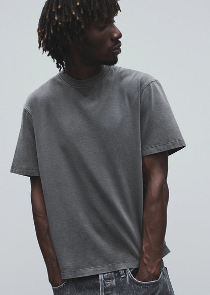 ASHA MOCK NECK TEE - fracture