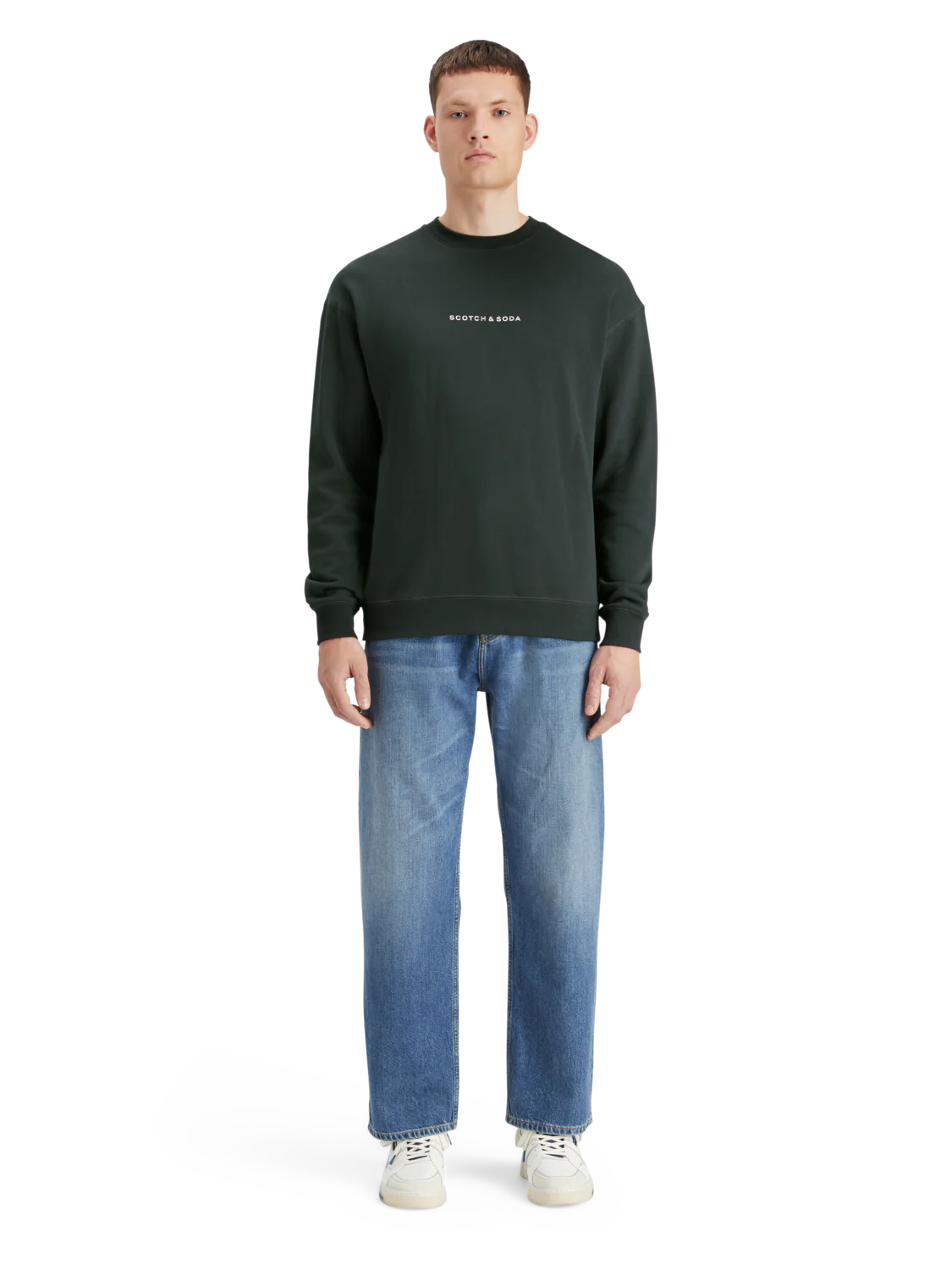 Essential Relaxed Fit Logo Sweatshirt