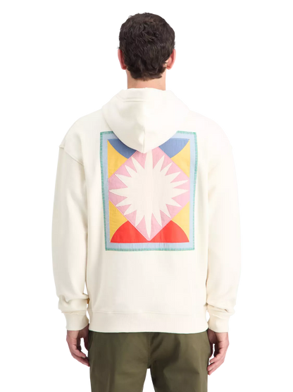 Patchwork Applique Artwork Hoodie