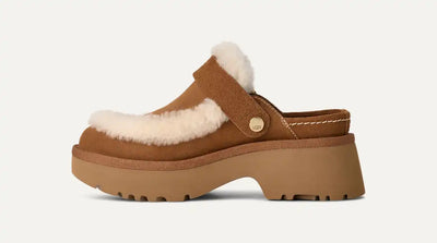 Esmee clog in chestnut