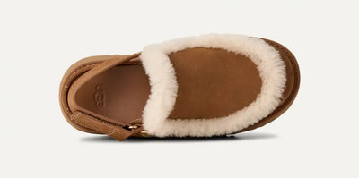 Esmee clog in chestnut