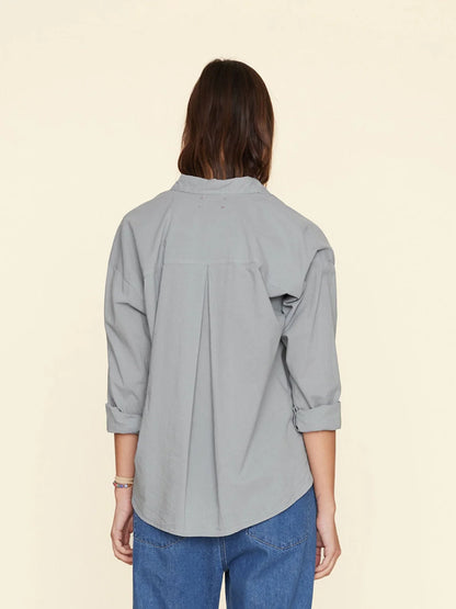 White Jordy Shirt - stone grey