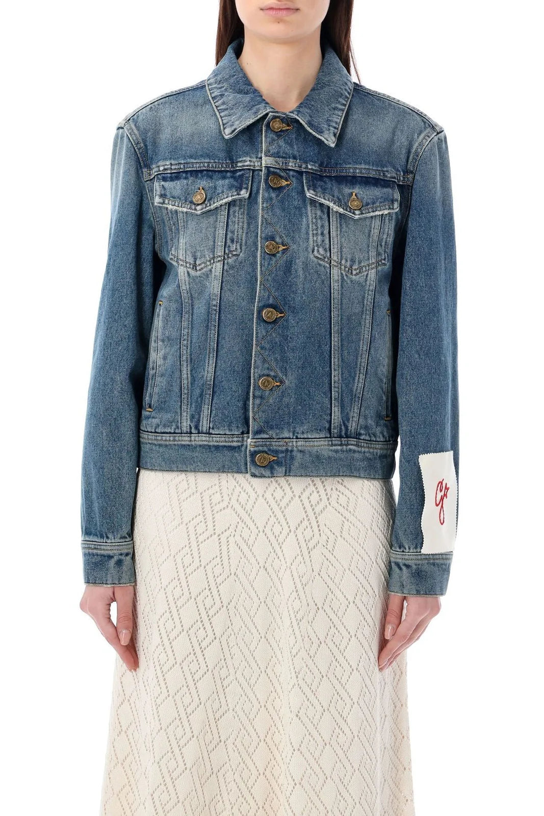 Detailed denim jacket