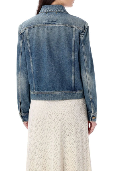 Detailed denim jacket