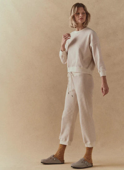 The Corduroy Lantern Pant - Washed White