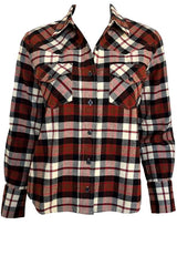 THE HOWDY TOP - MILL PLAID