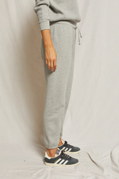 cotton military jogger - jones heater grey