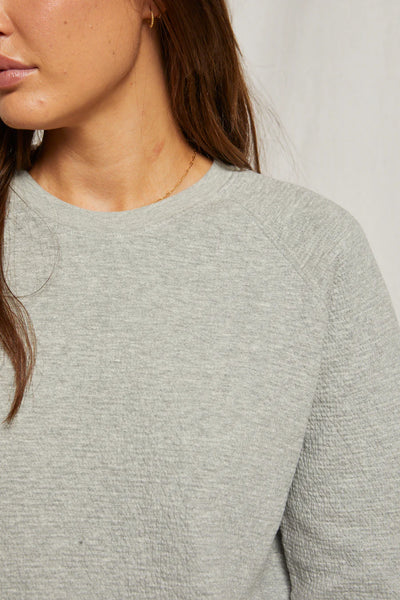 Crewneck Sweatshirt - Allman Heather Grey