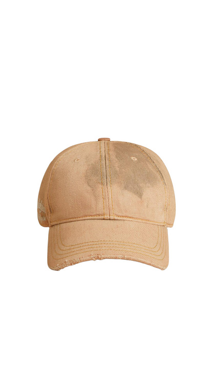 Beige baseball cap