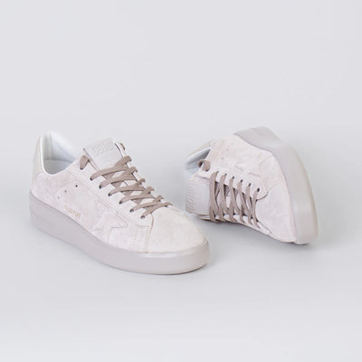 Grey pure star suede