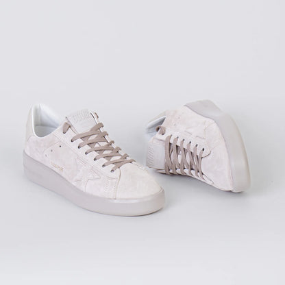 Grey pure star suede