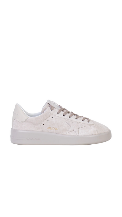 Grey pure star suede