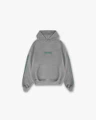 Rock logo hoodie grey