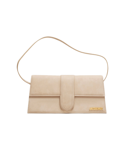 Le CHIQUITO LONG BAG DARK BEIGE