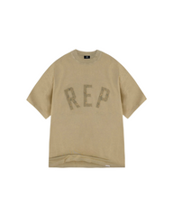 Rep applique t- shirt fawn