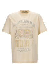 Golden flower tee