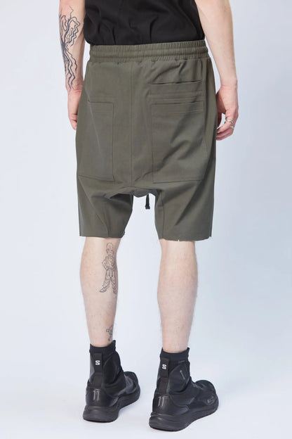 One pocket short - green