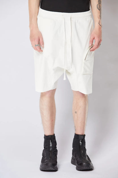 One pocket short - cream