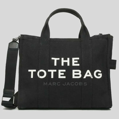 Black tote bag