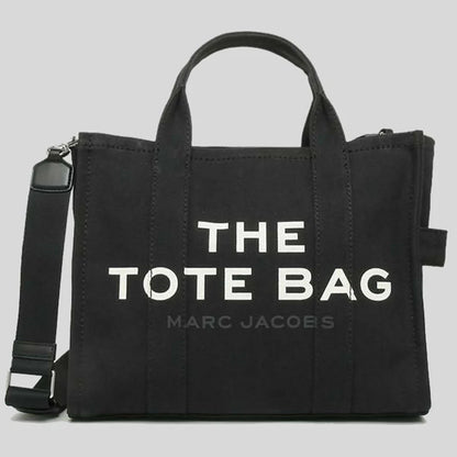 Black tote bag