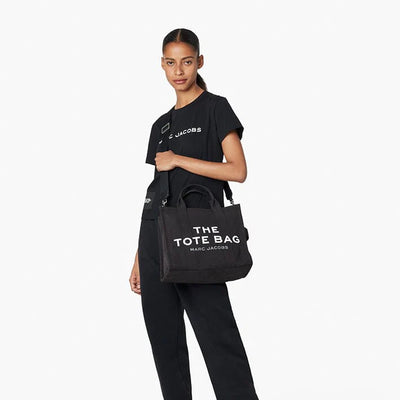 Black tote bag