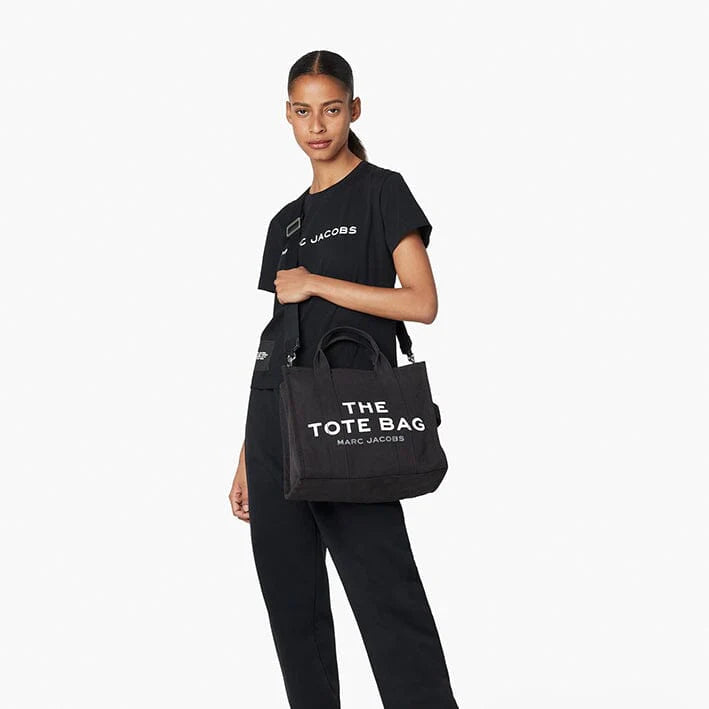 Black tote bag