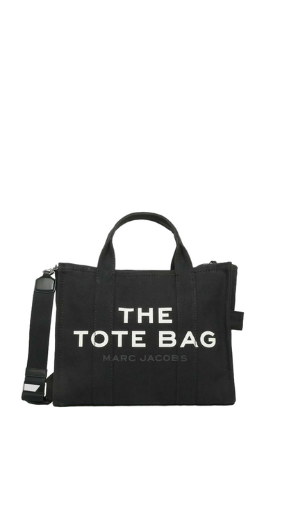 Black tote bag