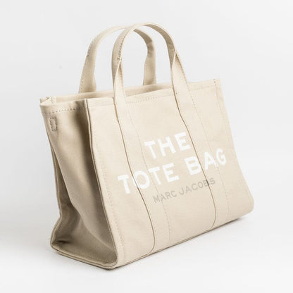 Beige tote bag