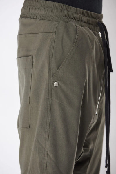 Zipper Shorts - Green