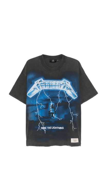 Metallica lighting tee
