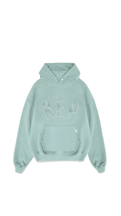 Rep applique hoodie