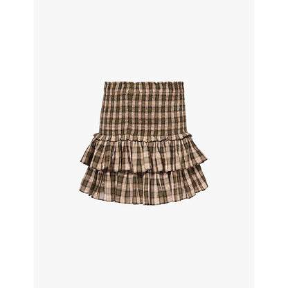 Naomi Khaki Ochre Skirt