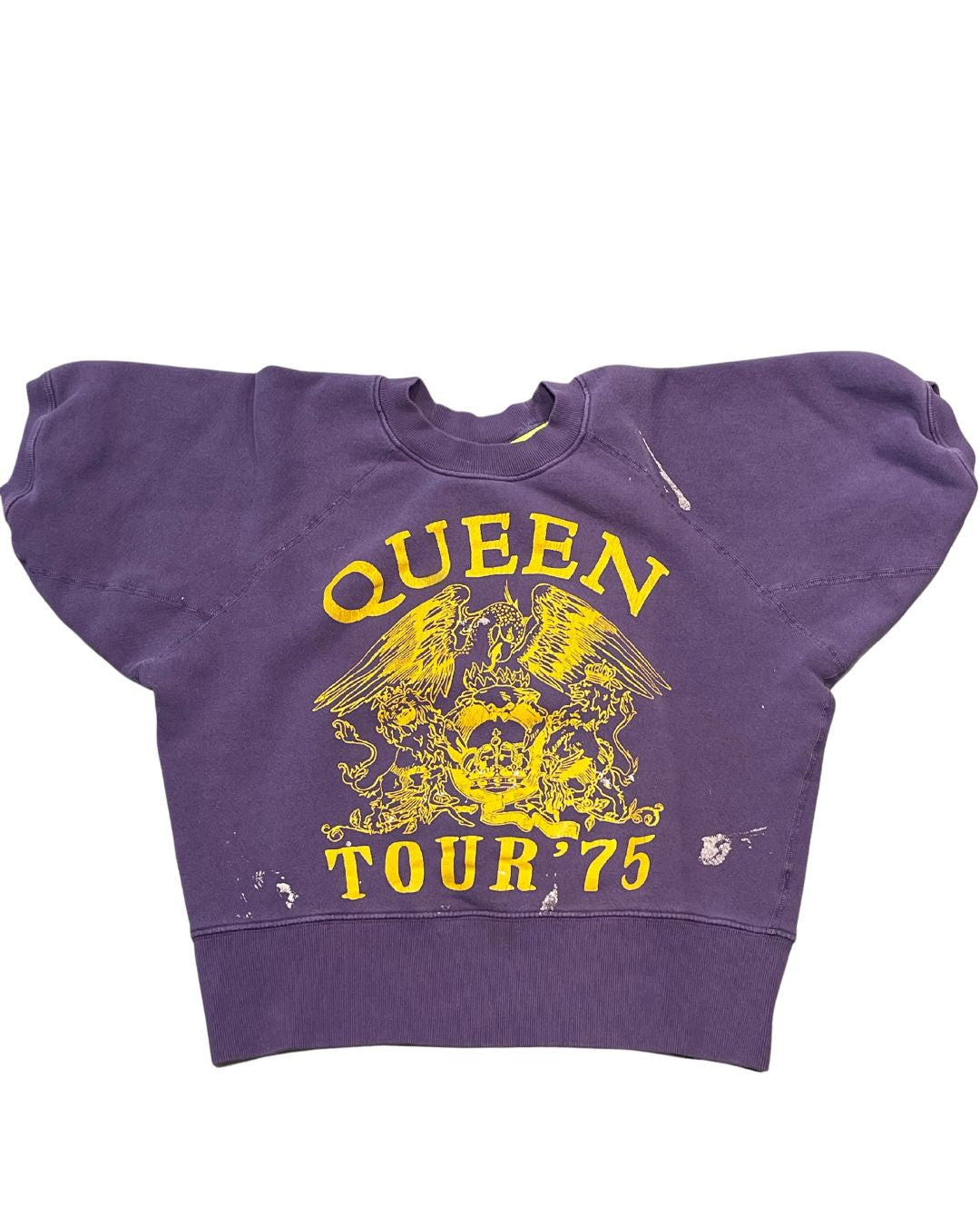 Queen short sleeve sweatshirt