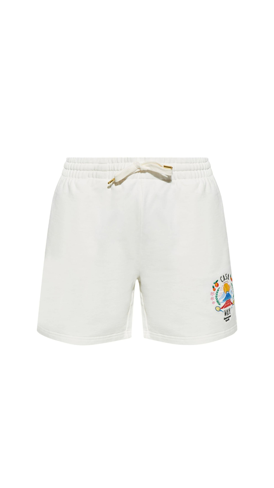 Cotton logo shorts