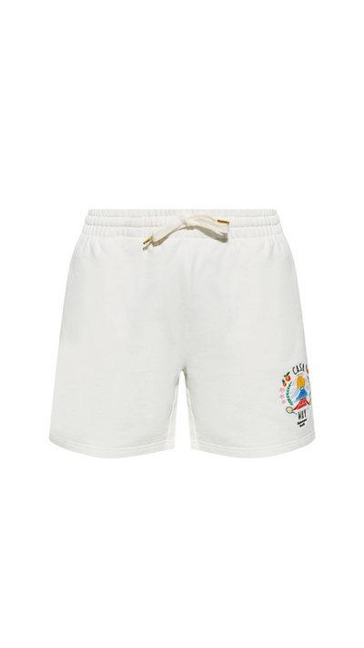 Cotton logo shorts