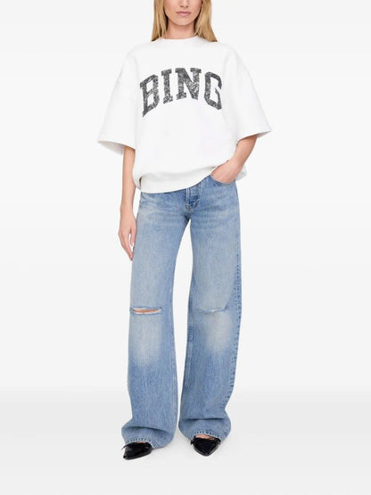 Short sleeve sweatshirt
