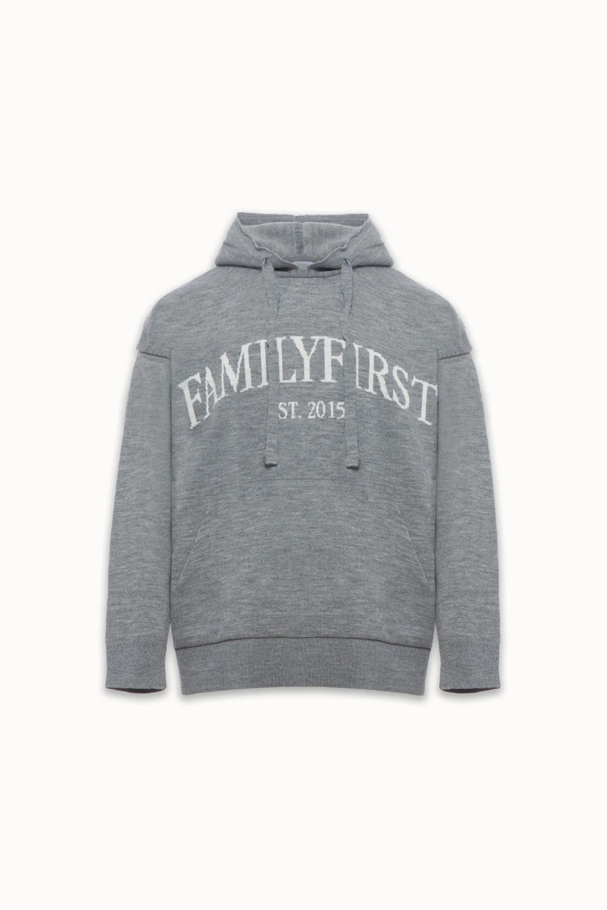 Sweater ‘fw24’ hoodie jaquared - grey