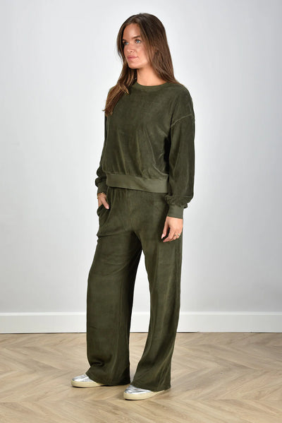 MAVIS SWEATPANTS -olivine